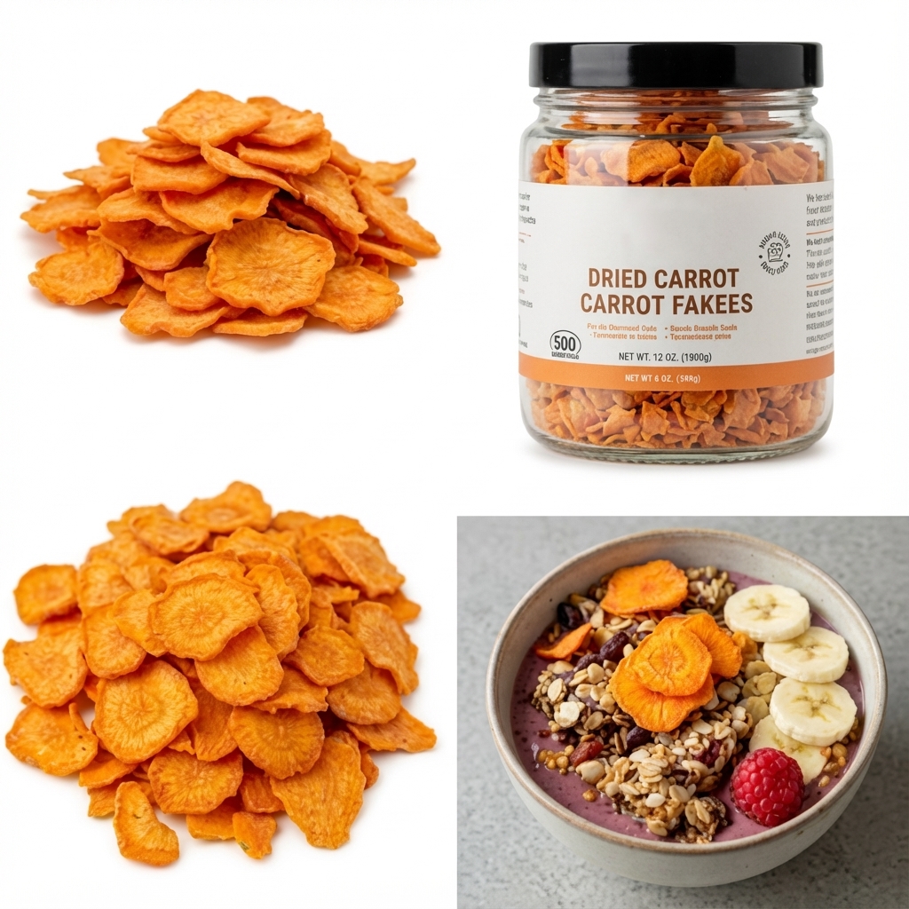 Dehydrated Carrot Flakes